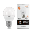 Лампа Gauss LED Elementary Шар 10W E27 710lm 3000K