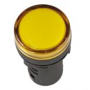 Лампа AD22DS(LED)матрица d22мм желтый 12В AC/DC  ИЭК