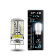Лампа Gauss LED G4 AC150-265V 3W 240lm 4100K силикон