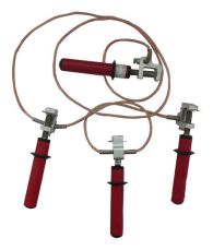 Заземление переносное  ПЗРУ  1 для РУ до 1000В (сеч.16мм2)