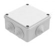 Коробка распределительная 100х100х50 6 вводов IP44