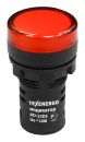 Арматура светосигнальная AD22DS(LED) 110В AC/DC d22  красная  Texenergo