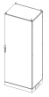 Корпус напольный 1800х600х600 IP55 нерж. (AISI304)