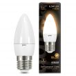 Лампа Gauss LED Свеча E27 6.5W 520lm 3000К