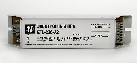 эпра etl-236-a2 схема подключения