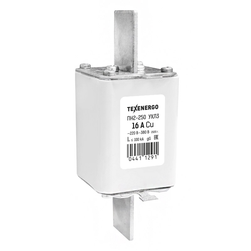Купить Плавкая вставка ПН 2 250/ 16 А медь